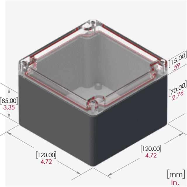 RB55P06C28G Serpac  Cajas